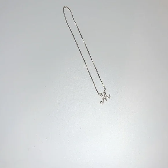 💎NWT LANA MALIBU INITIAL NECKLACE “M” 14 K GOLD & DIAMOND - Picture 12 of 17